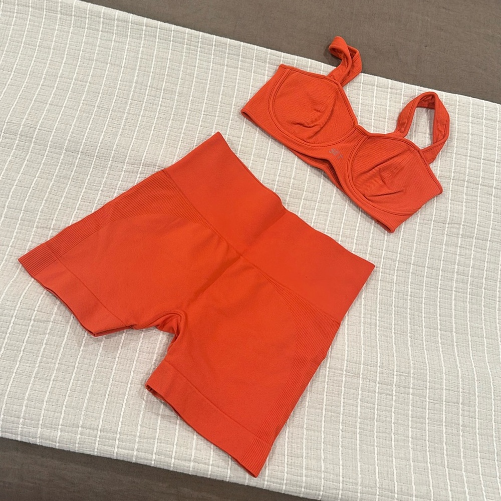 SET ACTIVE | matching Bra + Biker shorts